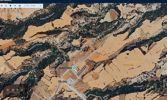 Dota'dan Fiyatı Uygun İmar Sınırında 14750 M2 Satılık Tarla