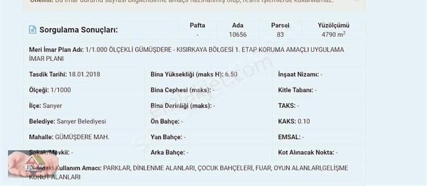 Kurtoğlu'ndan Gümüşdere'de Satılık 600 M2 Arsa