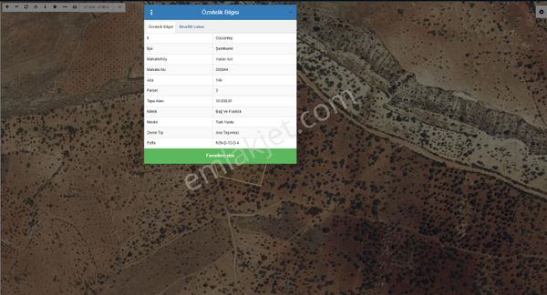 Millioğlu İnşaat'tan Yukarı Arıl'da Satılık Tarla
