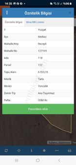 Net Group Yozgat Merkez Recepli Köyü Satılık Tarla