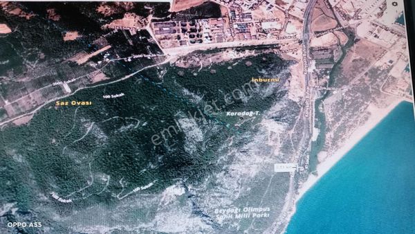 Konyaaltı Akdamlarda Harika Konumda Satılık Uygun Tarla