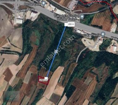 Veliköy İmar Planı İçerisinde Yatırımlık Kelepir Tarla