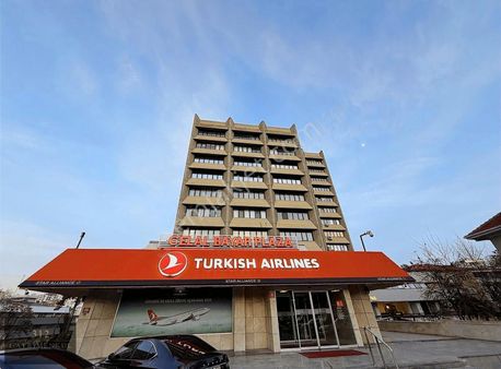 312 I Çankaya Atatürk Bulvarı Katta Tek Özel Yapılı Satılık Ofis