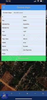 Didim Bozseki'de Satılık 300 Metre 20:40 İmarlı Arsa