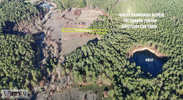 Vitrinden Örencik Te Doğa İle İç İçe 3929 M2 Arazi