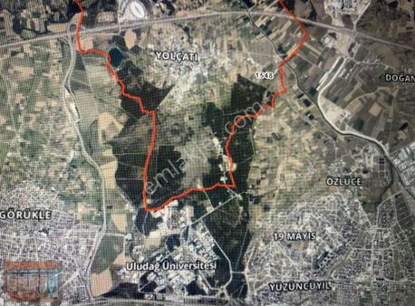 Nilüfer Yolçatıda Toki Yanında Satılık Parsel