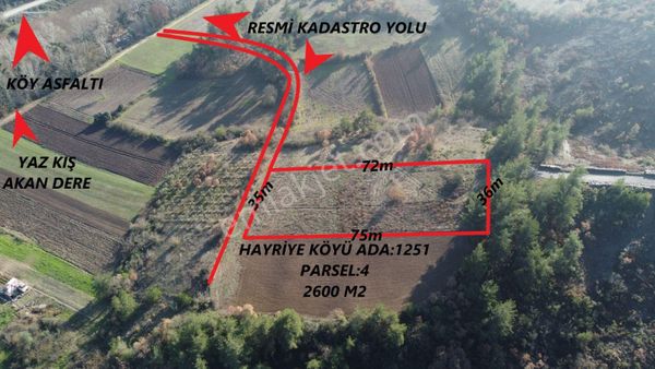 Hayriye Mah Satılık Tarla