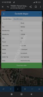 Cipte Harika Konumlu Yatırımlık Arsa