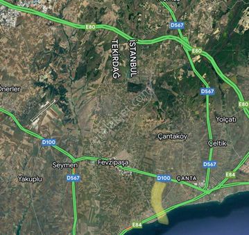 Silivri Değirmenköyde 6.150m2 Tarlanın % 50 Hissesi
