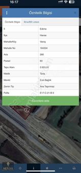Edirne Havsa Varoş Mahallesi Anayola 3. Parsel