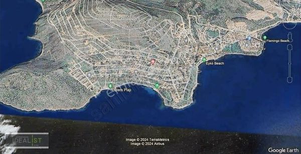 Dikili Çandarlı Eyko Sitesinde Villa İmarlj Manzaralı Arsa