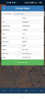 Güneş Emlaktan Satılık Tarla