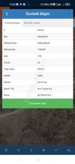 Güneş Emlaktan Satılık Tarla