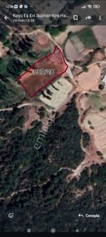 İzmir Bergama Orlemişde 2045 Ml Satılık Tarla