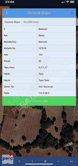 Pera'dan Balya Mancılık Köyünde Tek Tapu Fırsat Arazi