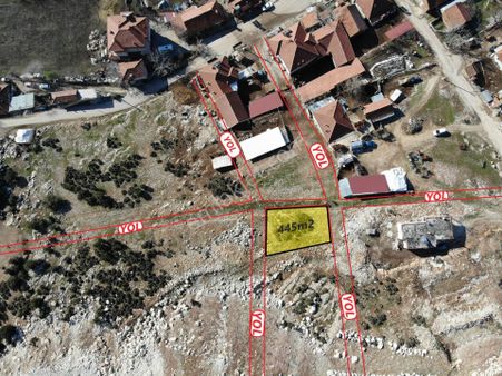 Antalya Elmalı Yuva Mahalle Merkezinde 2 Kata İmarlı 445m2 Satılık Arsa