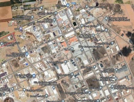 Organize Sanayi Bölgesinde Satılık Arsa 12.000 M² 800 M² Kapalı Alan