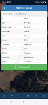 Özkan Emlaktan Bozdoğan Örentaht Satılık Tarla