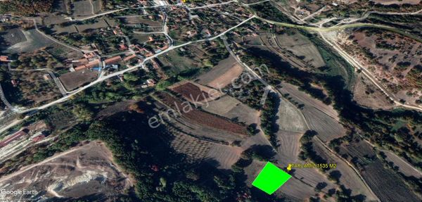 Çayırdere'de Satılık 1535 M2 Tek Tapu Tarla Mahalleye 350metre