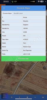 Dağderede Satılık 4309 M2 Müstakil Tarla