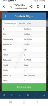 Eryavuz'dan Haliliye Güzelyurt'ta 2 Kat İmarlı Köşe Başı Acilll