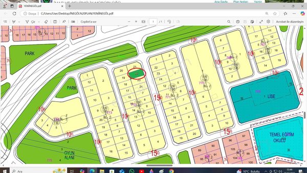 Arslan Emlak'tan İnegöl Akhisar Mahallesinde, Satılık Arsalar