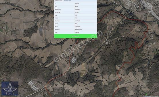 Samsun Kavak Çakallı'da Yatırıma Uygun 14.550 M² Tarla