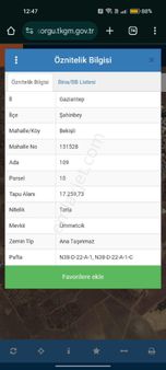 Bekişli De Satılık Asfalt Üzeri Arazi