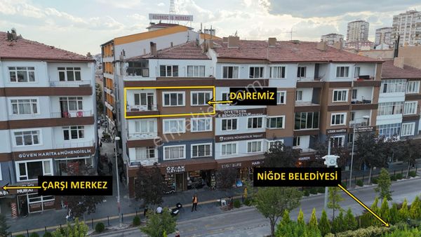 E.gökal Niğde Belediye Yanı 2+1 !!ara Kat !!satılık Daire !!