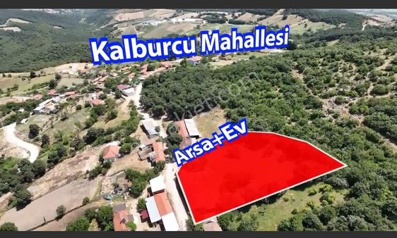 Balıkesir Gönen Kalburcu Köy Merkezinde Satılık 2185m2 Arsa Ev Ahır