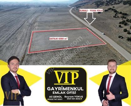 Vıp Gayrimenkul'den 6.080m² Anayol Cepheli Fırsat Arazi