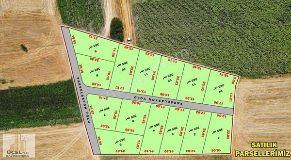 Edirne Naipyusuf Mahallesinde 14 Adet 365 M2 Paket Satılık Tarla