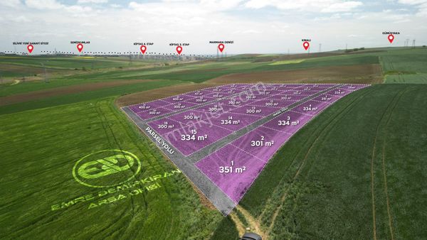 Silivri Alipaşa'da Merkeze Sadece 6 Km Uzaklıkta 300m² Tarla.
