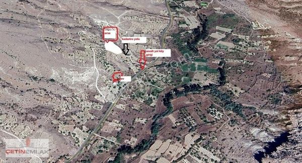 Ürgüp Karlık Köyü 3714 Metre Tek Tapu Bağ Ev Yapılır