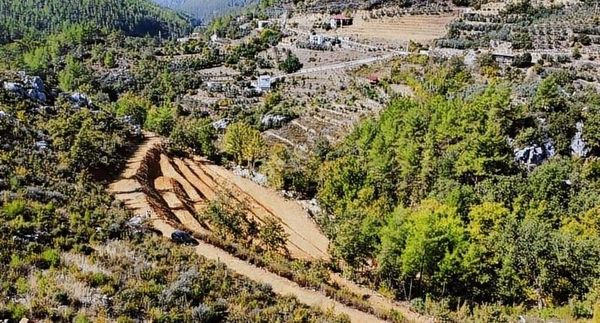 Satılık Alanya Fakırcalı 1.913 M2 Çay Kenarı Tarla