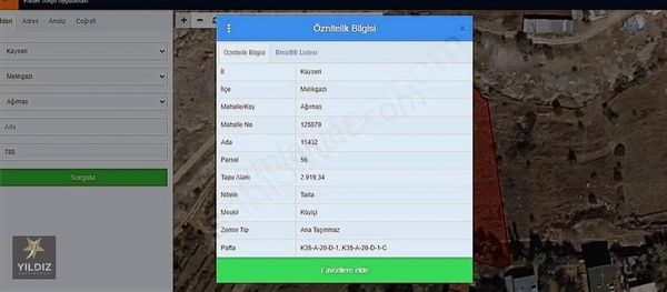 Ağırnasta 2 Parsel Yanyana Satılık Arsa
