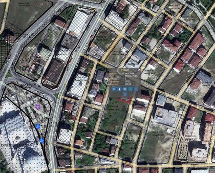 Atahandan Vadipark Ve Yeşil Camiye Yakın Çift Cepheli Çift Dairelik Arsa