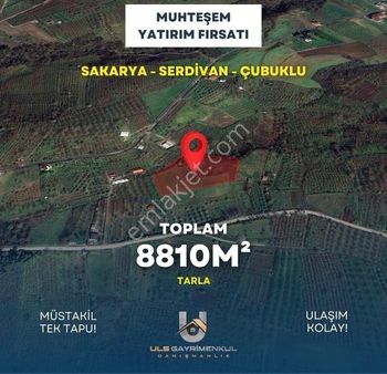 Serdivan Çubuklu Da İmar Sınırı Ve Köyiçine Yakın Satılık Arazi