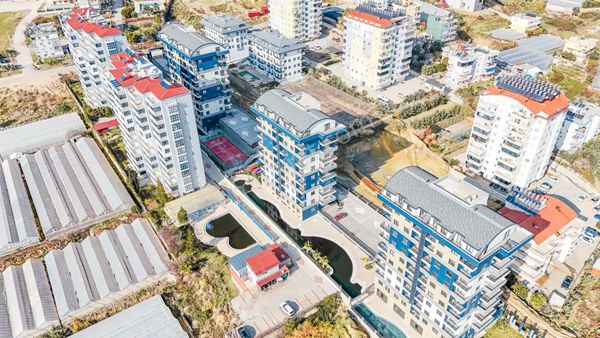 Alanya Payallar 1+1 55m2 Aktiviteli Kompleks İçerisinde Deniz Manzaralı Satılık Daire !!