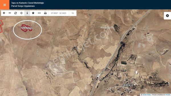 Sarıkız Yılanlı Ağıl Mevki Bitişik İki Parsel