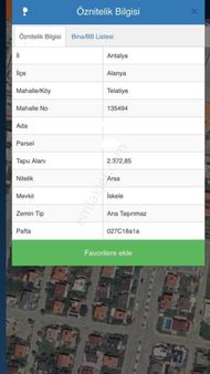 Konaklıda Satılık Ticari Konut Arsası