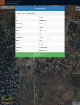 Yayla Ceylanda Ana Fethiye Antalya Yoluna Çok Yakın Arsa
