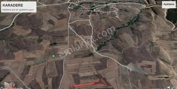 Karadere Mahallesinde Satılık Tarla