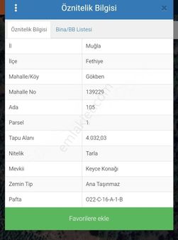 Bozyer'de Doğa İçinde 806 M2 Arazi