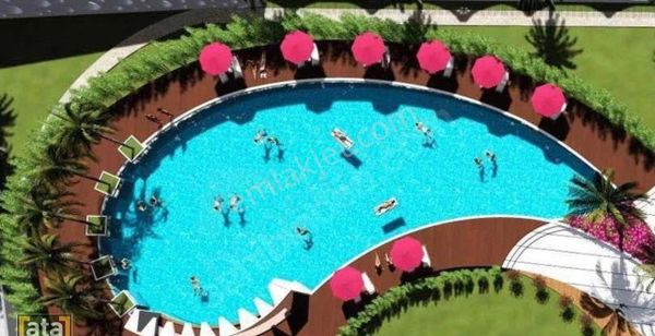 Mersin Çiftlikköy De 2+1 Güvenlikli Site İçerisinde Full Consept Satılık