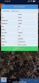 Satılık Fakırcalı Yaylasında 2500 Mt2 Tarla