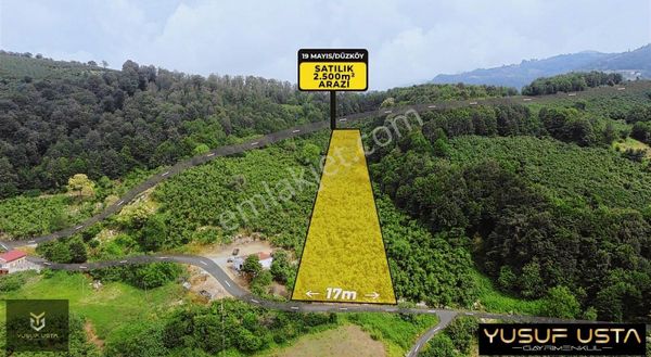 Yusuf Usta Gayrimenkul'den Düzköy'de Satılık 2500m² Fındıklık