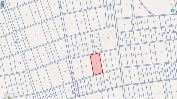 Muttalıp Emirler Mahallesinde 4.500m2 Satılık Tarla Hissesi