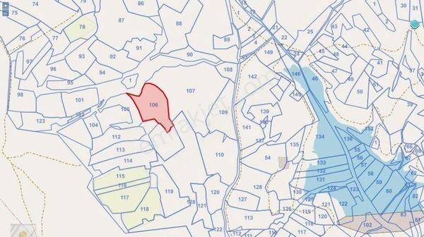 Kavacık Mahallesinde Borabey Göletine Yakın Satılık Tarla