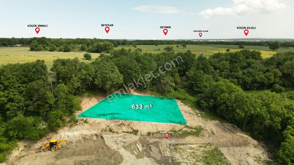 Silivri Büyükçavuşlu'da Doğa İle İç İçe 633 M² Tarla